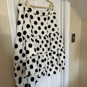 Polka Dot Ruffle Skirt Dainty Jewells